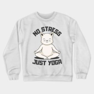 No Stress Just Yoga Crewneck Sweatshirt